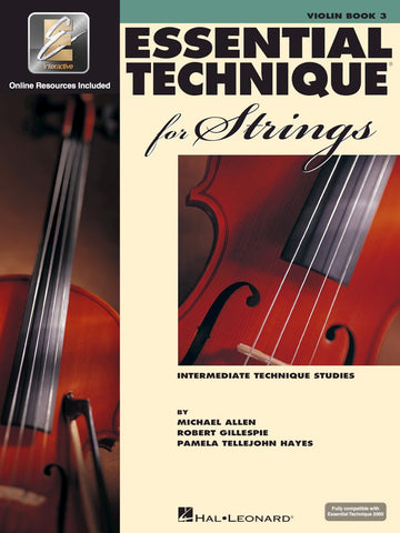 Essential Technique For Strings Book 3 Violin