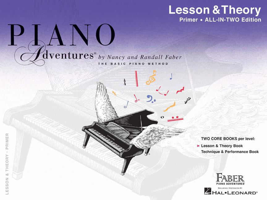 Piano Adventures All in Two Primer Lesson and Theory Book