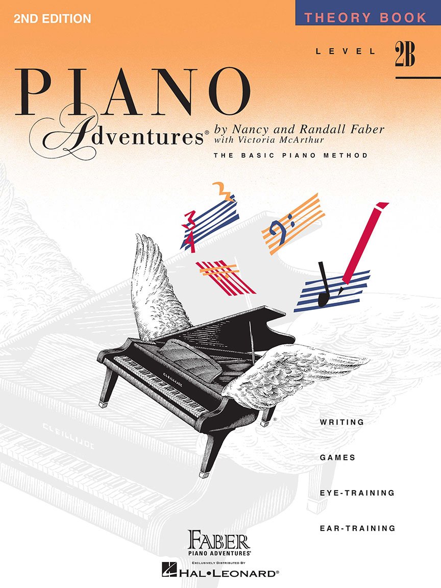 Piano Adventures Theory Book 2B 2nd Edition