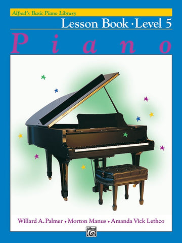 Alfred’s Basic Piano Library Lesson Book Level 5