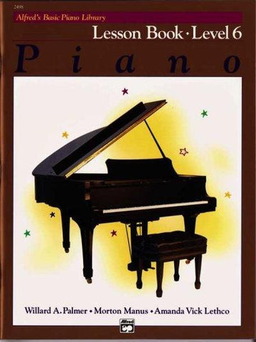 Alfred’s Basic Piano Library Lesson Book Level 6